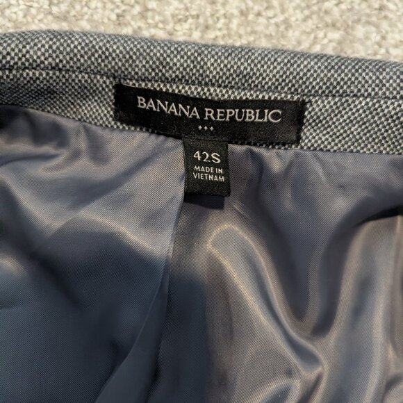 Banana Republic Sport Coat 42 S (Slim Fit) 100% cotton - Picture 5 of 6